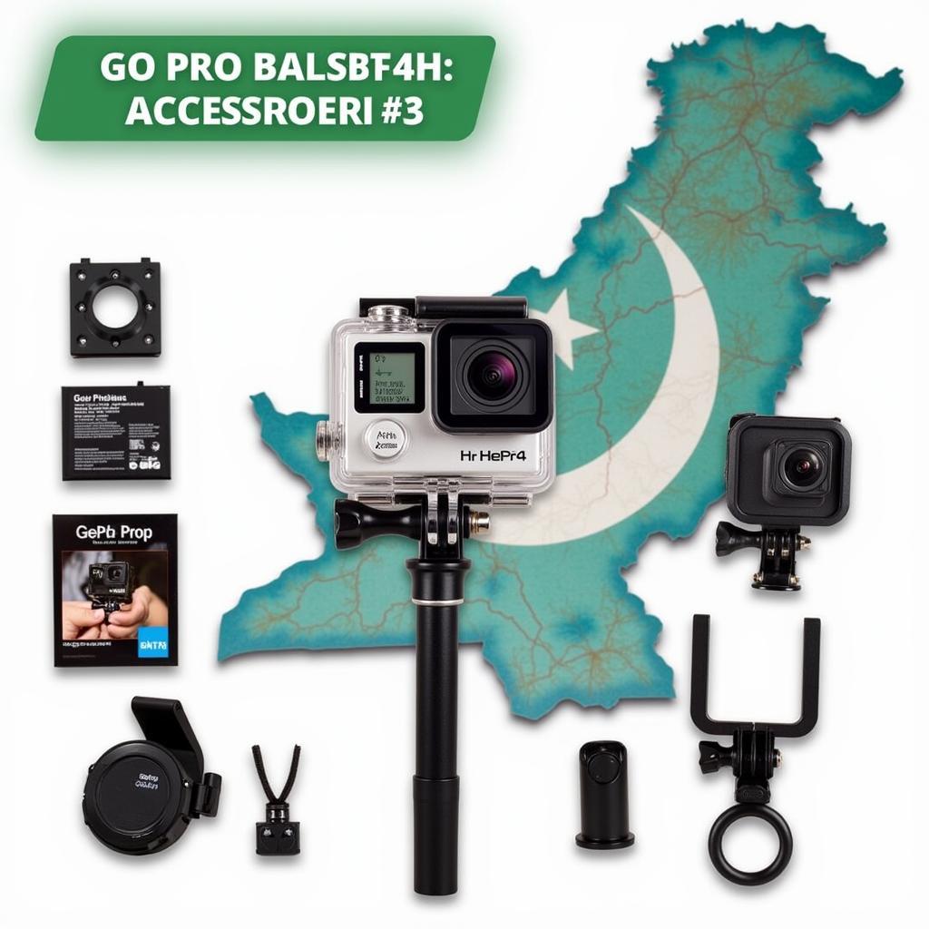 GoPro Hero 4 Accessories available in Pakistan