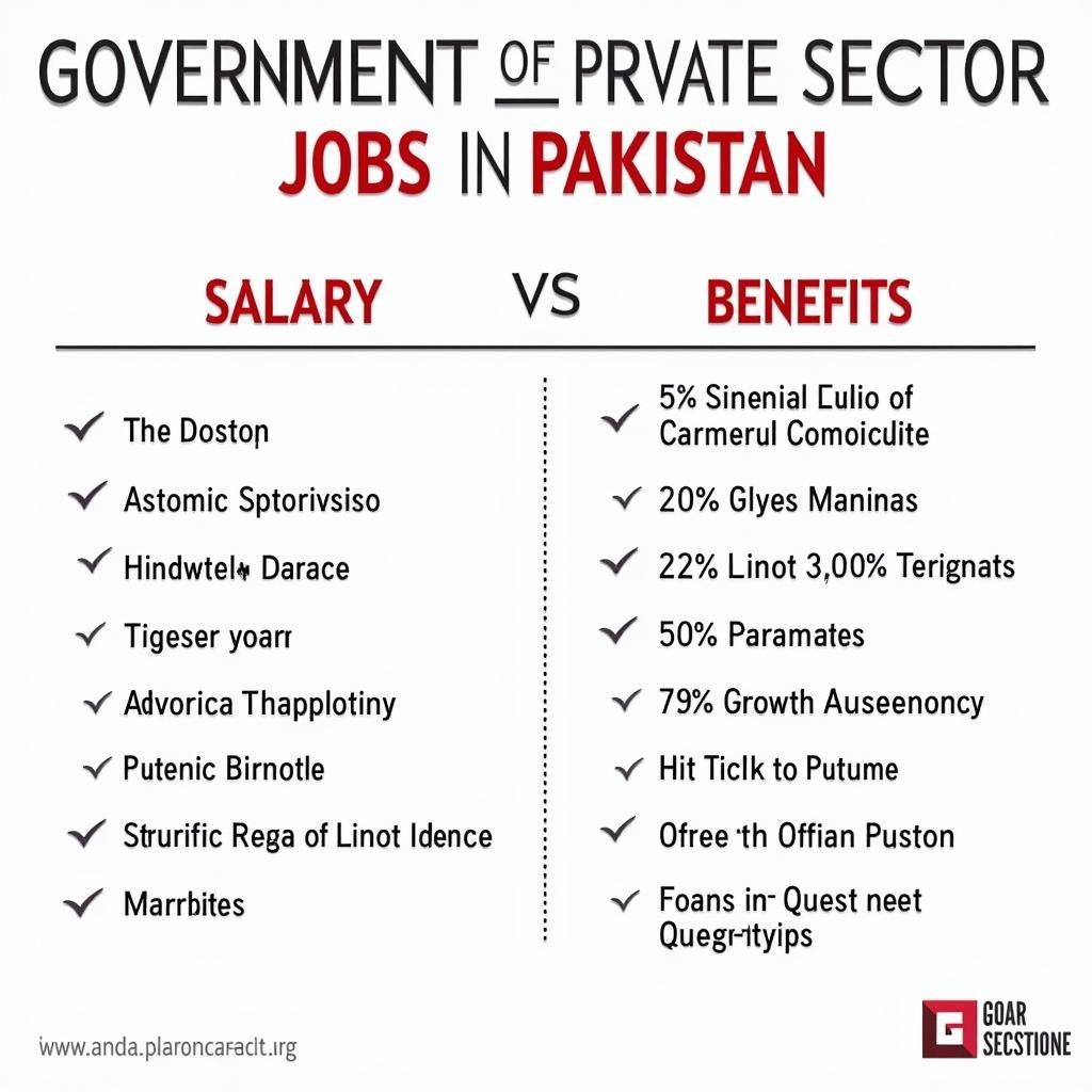 Government vs. Private Sector Comparison in Pakistan