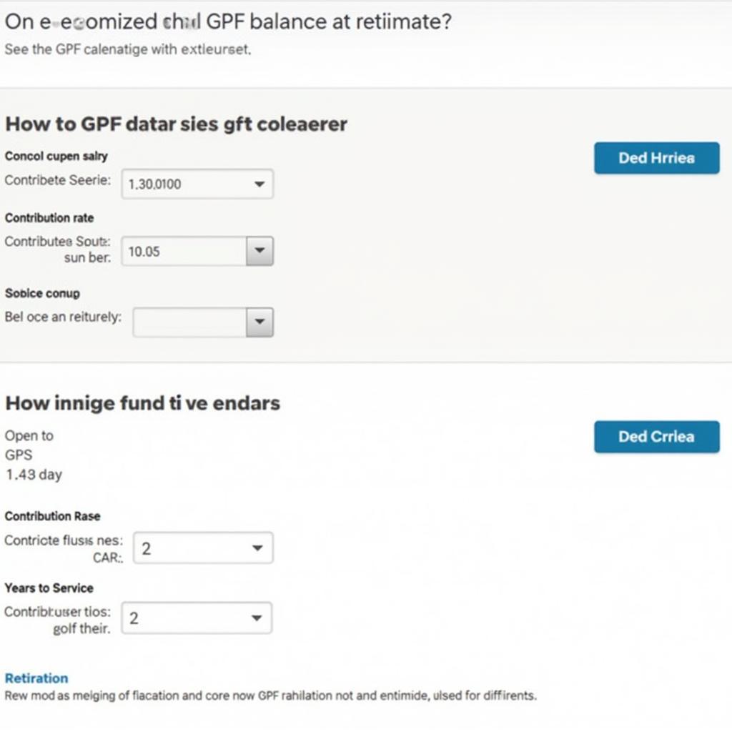 GPF Retirement Calculator in Pakistan