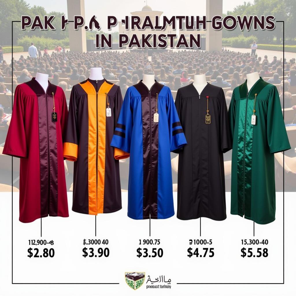 Graduation Gown Prices in Pakistan