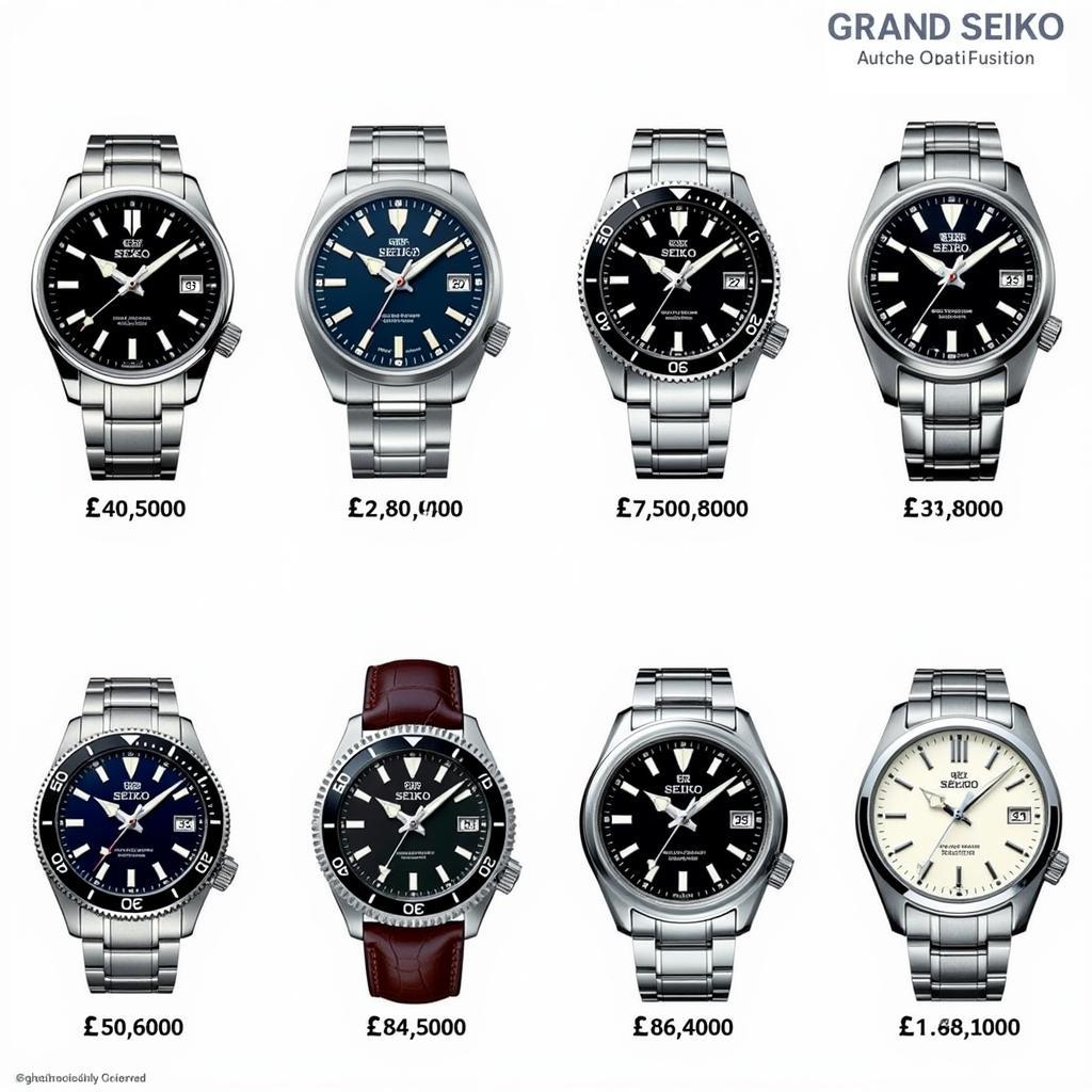 Grand Seiko Models Available in Pakistan