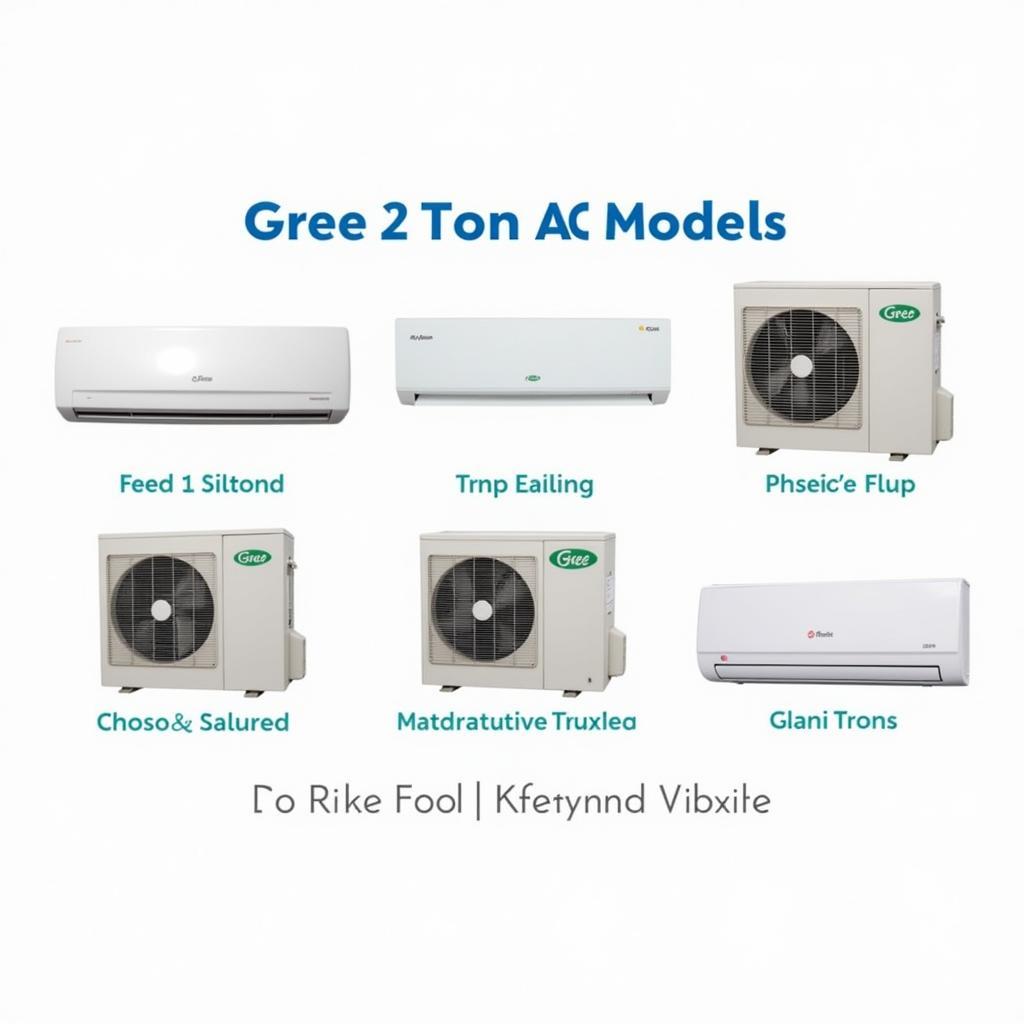 Gree 2 Ton AC Models Available in Pakistan