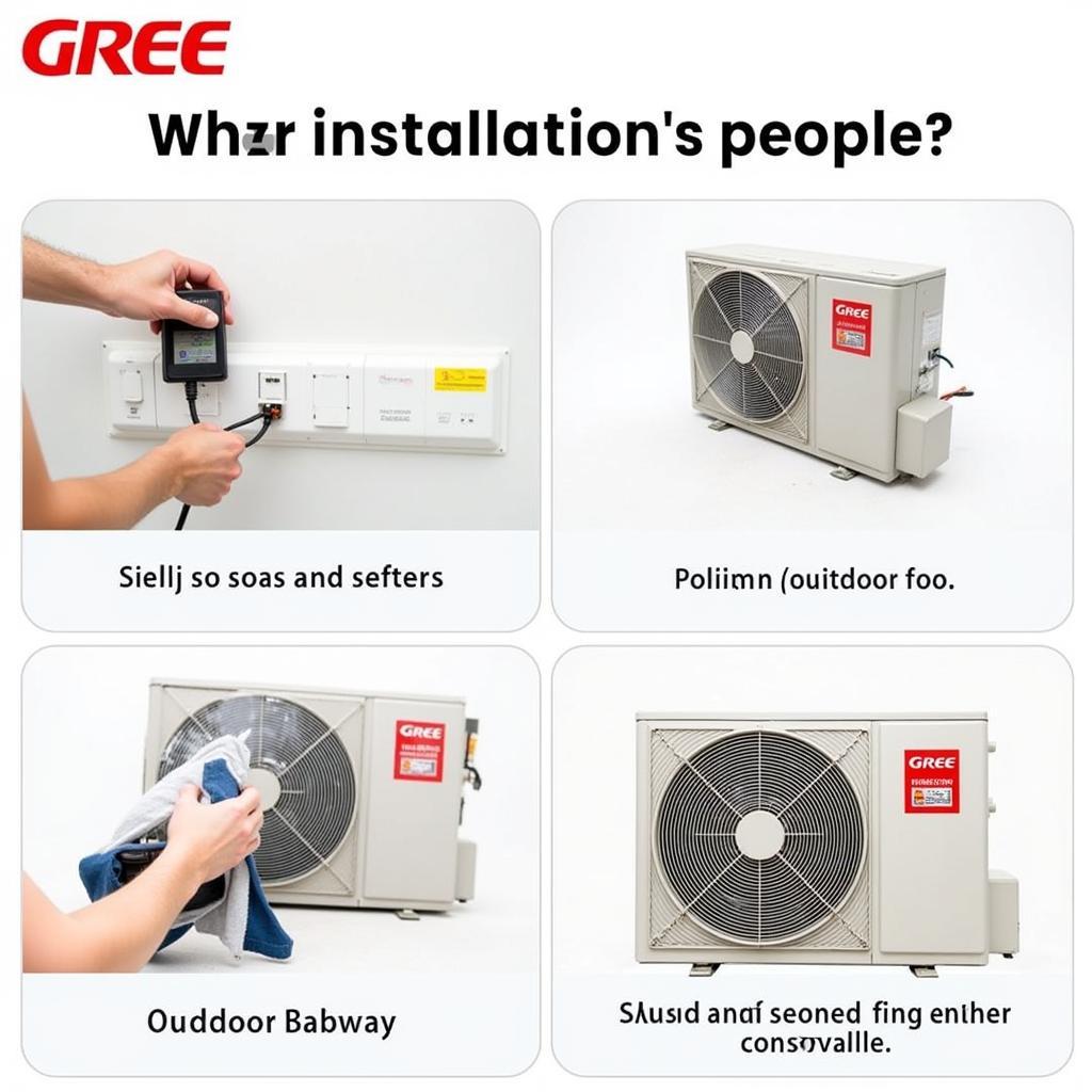 Gree Inverter AC Installation and Maintenance Tips