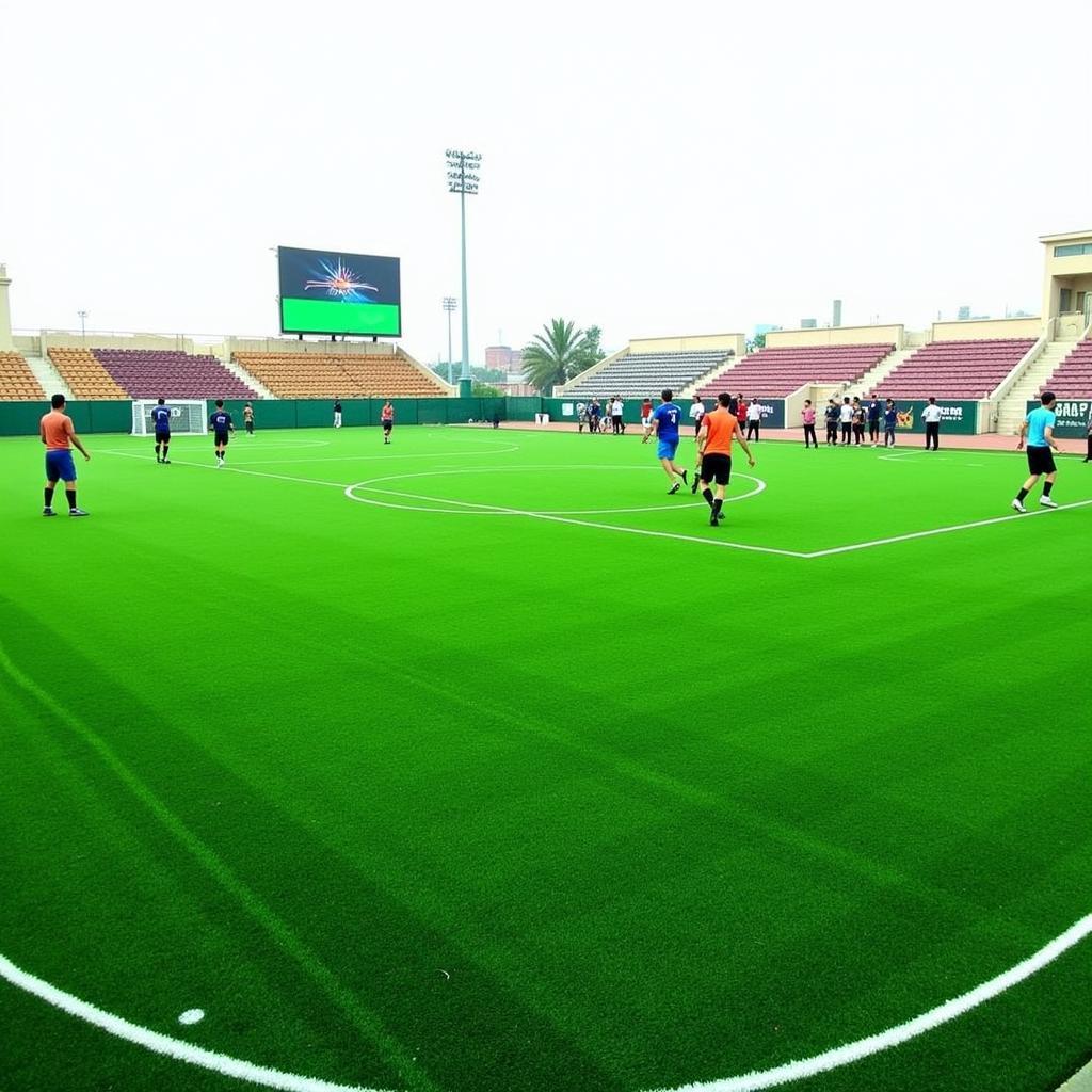 Green Grass Carpet for Sports Fields in Pakistan