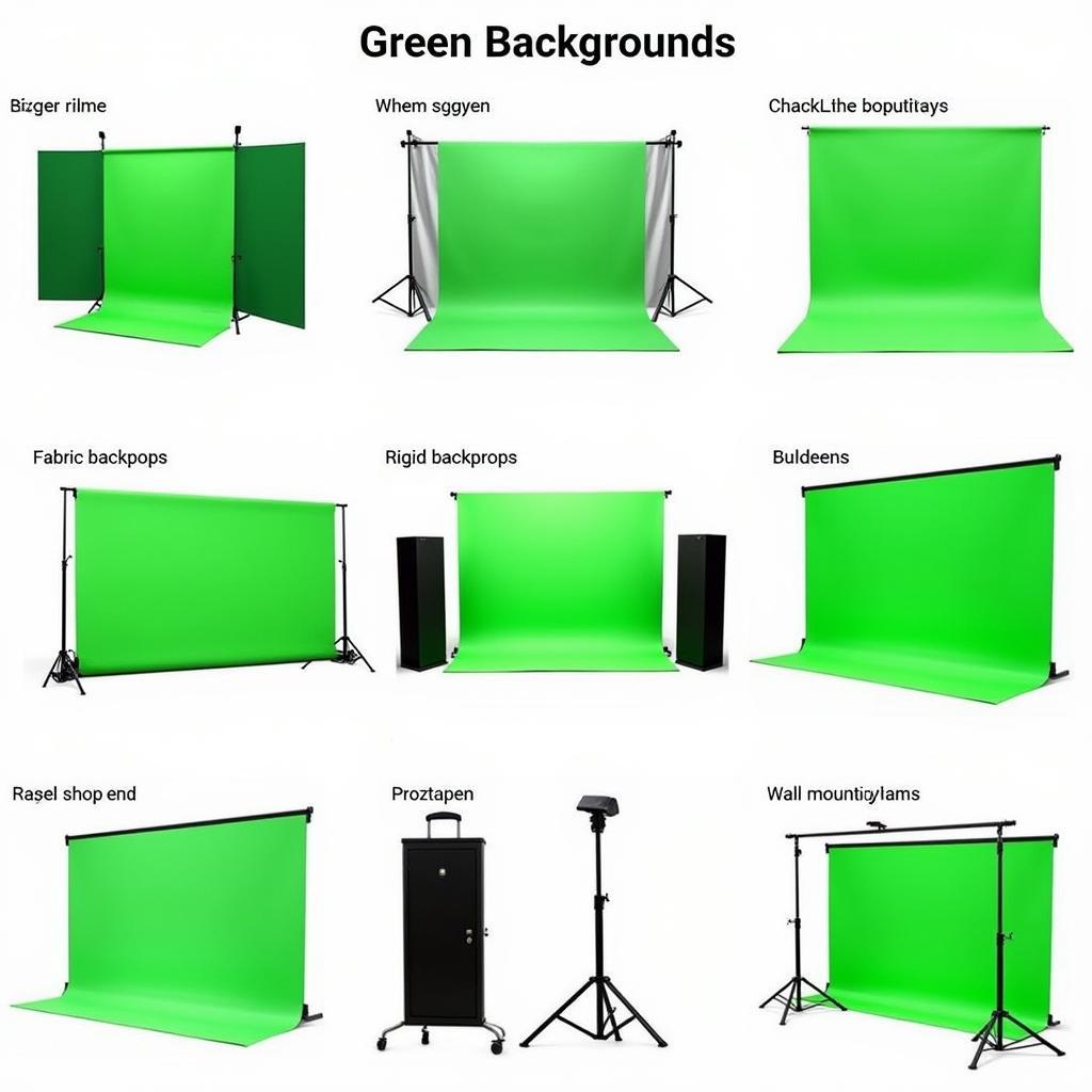 Green Screen Background Types Available in Pakistan