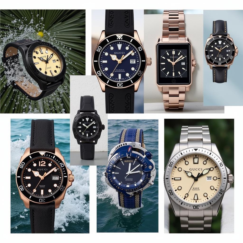 Gucci G-Timeless and Dive Collections