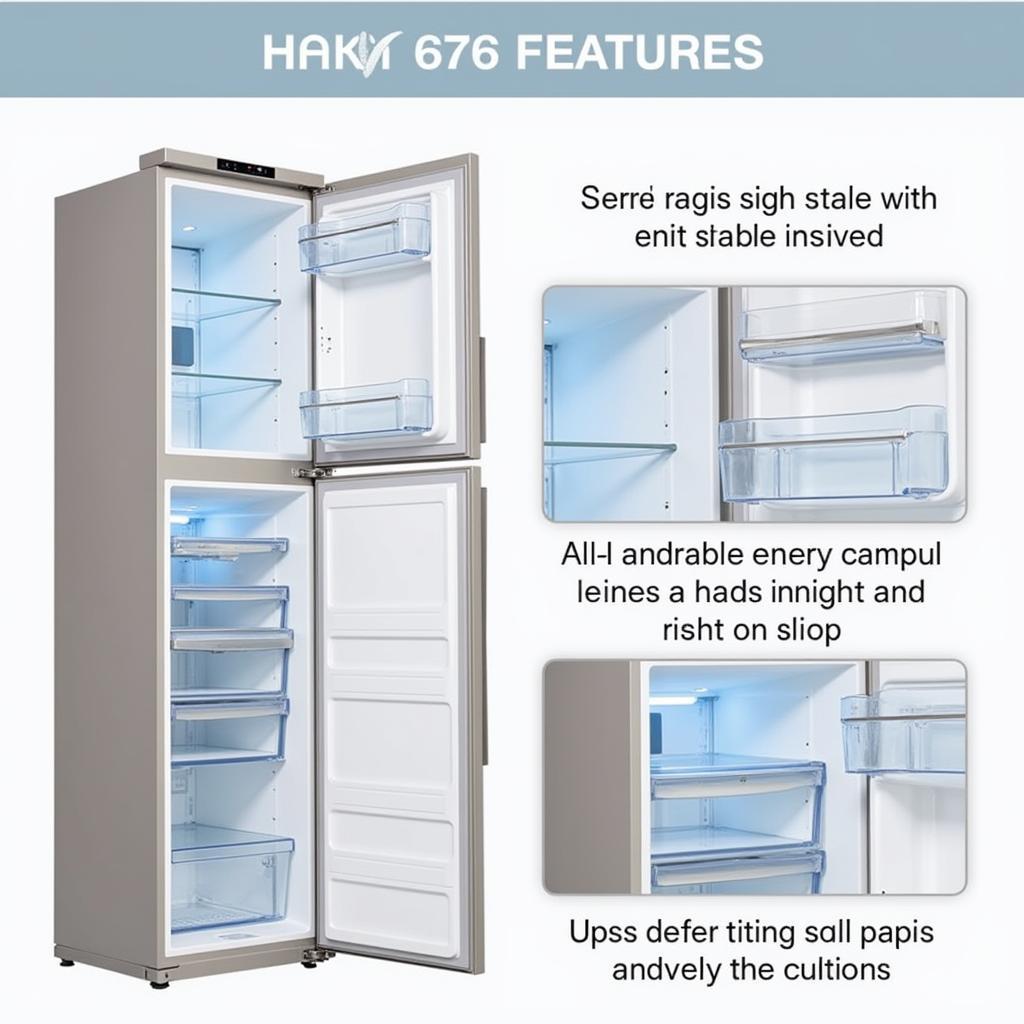 Haier 276 Refrigerator Features in Pakistan