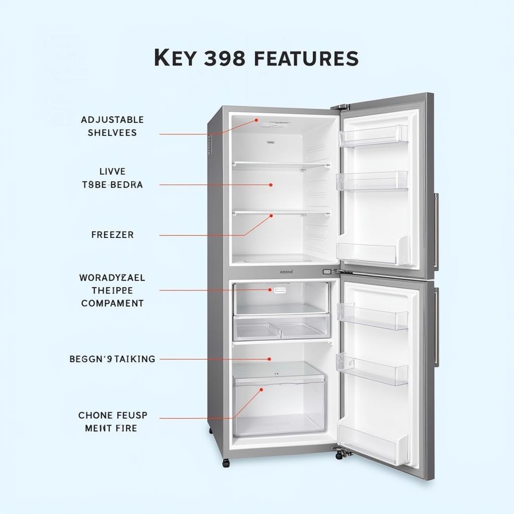 Haier 398 Refrigerator Key Features