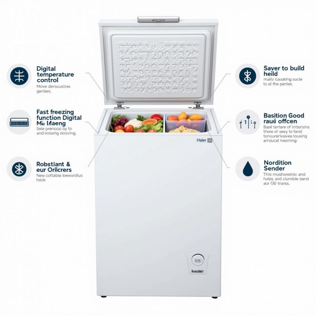 Key Features of Haier Deep Freezer 385