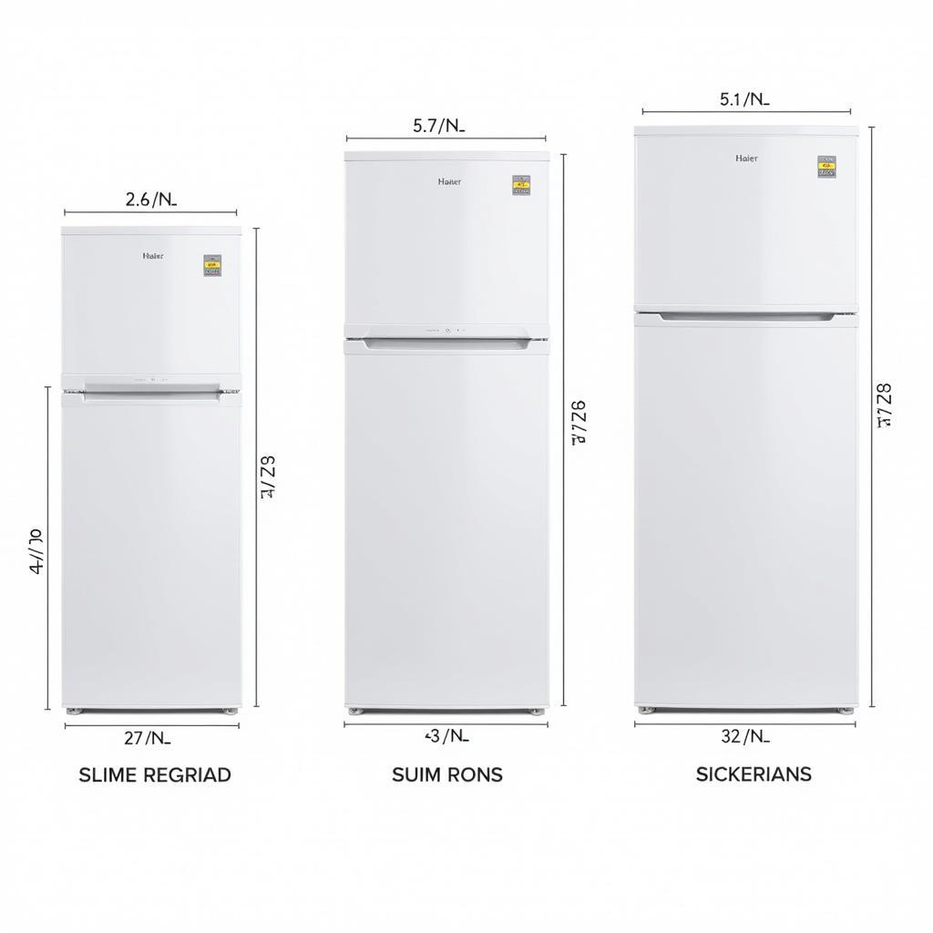 Haier Full Size Fridge Dimensions