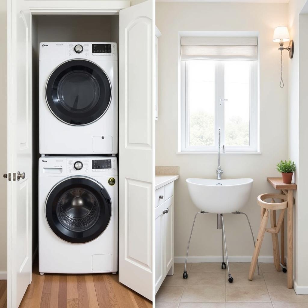 Haier Washer Dryer Space Saving Design