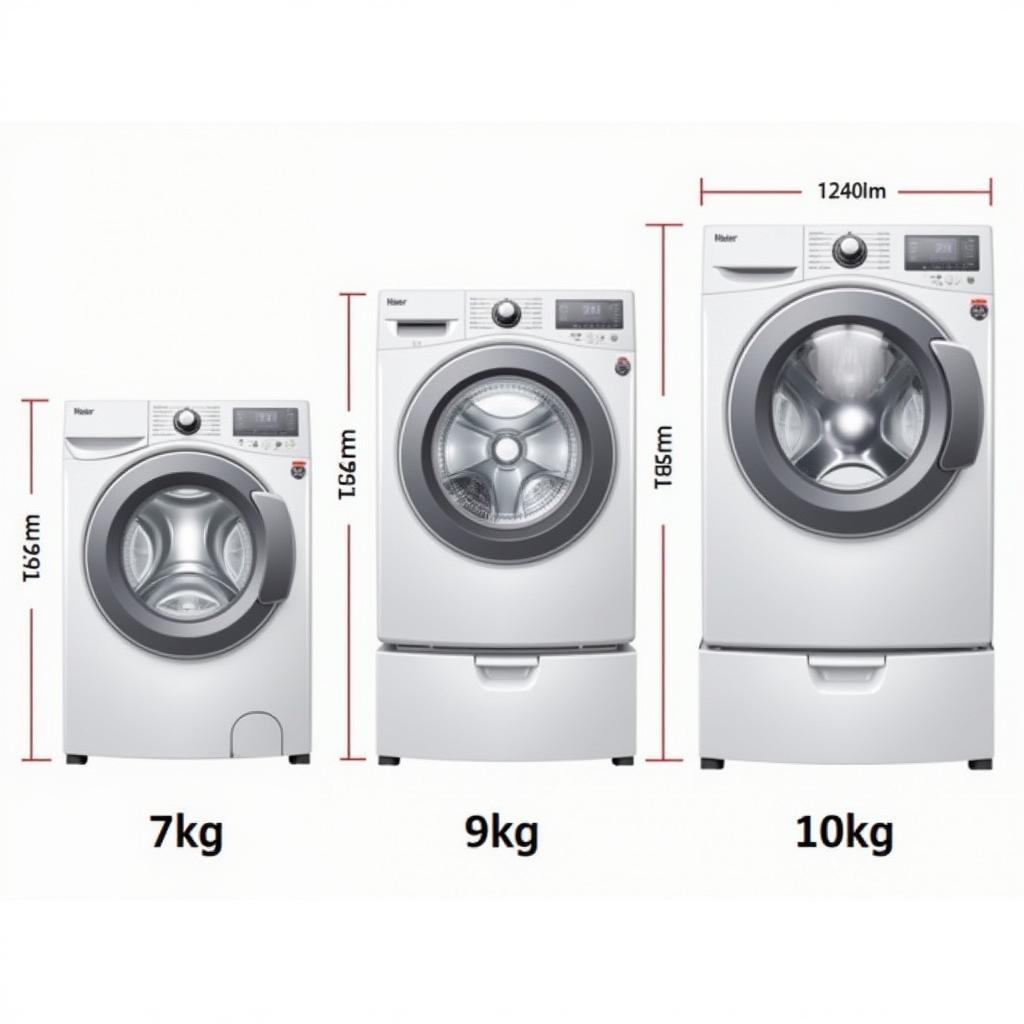 Comparing Haier Washing Machine Capacities