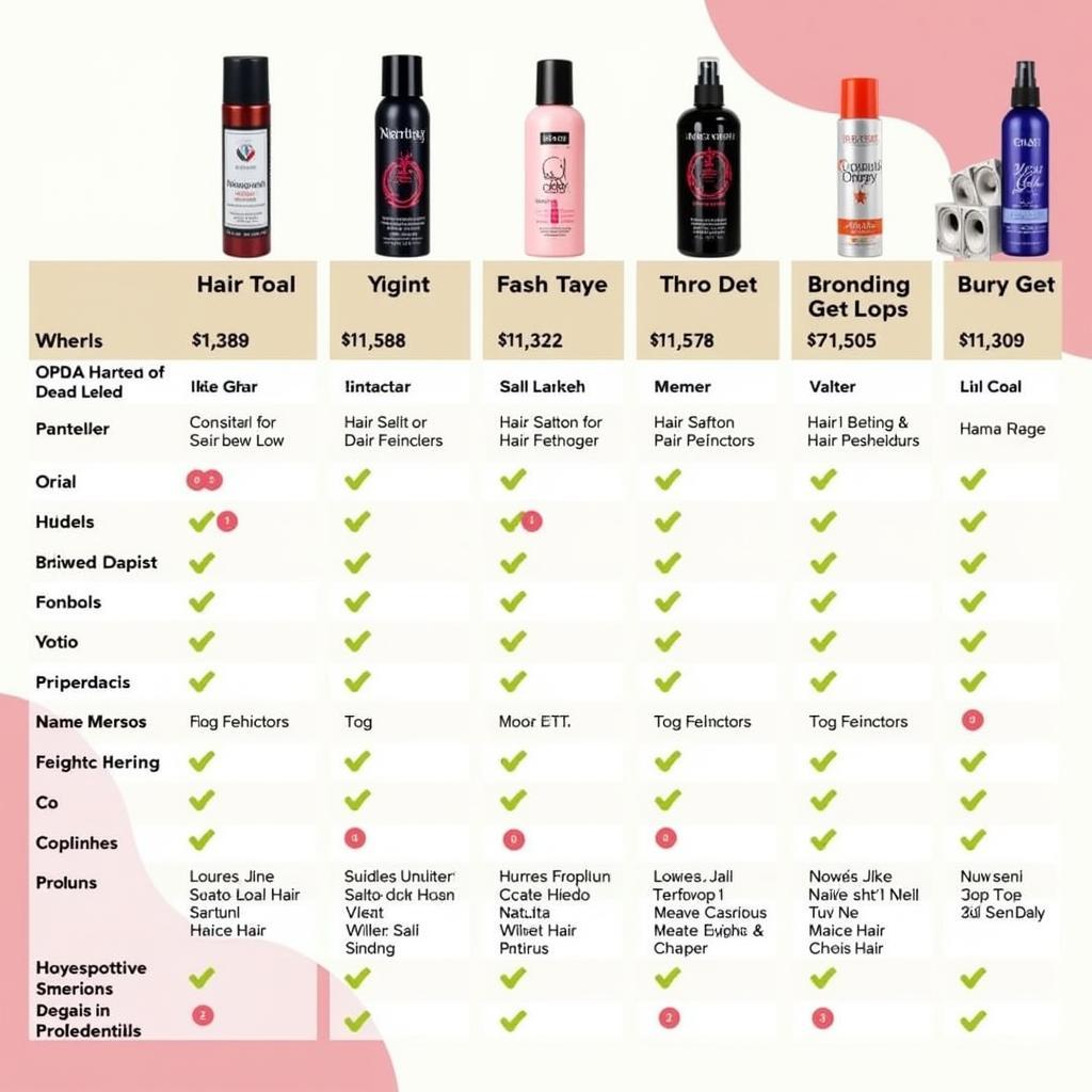 Hair Setting Spray Price Comparison in Pakistan