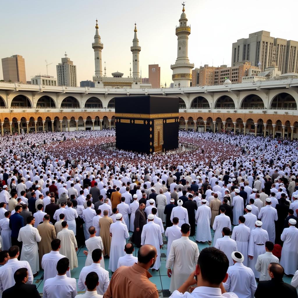 Hajj Pilgrims at Mina 2019