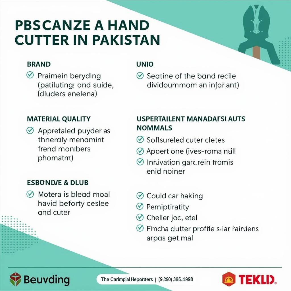 Hand Cutter Buying Guide in Pakistan