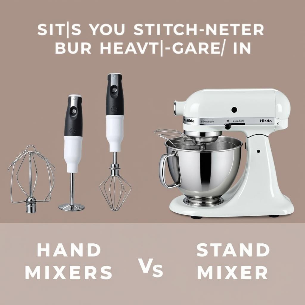 Hand Mixer vs. Stand Mixer in Pakistan