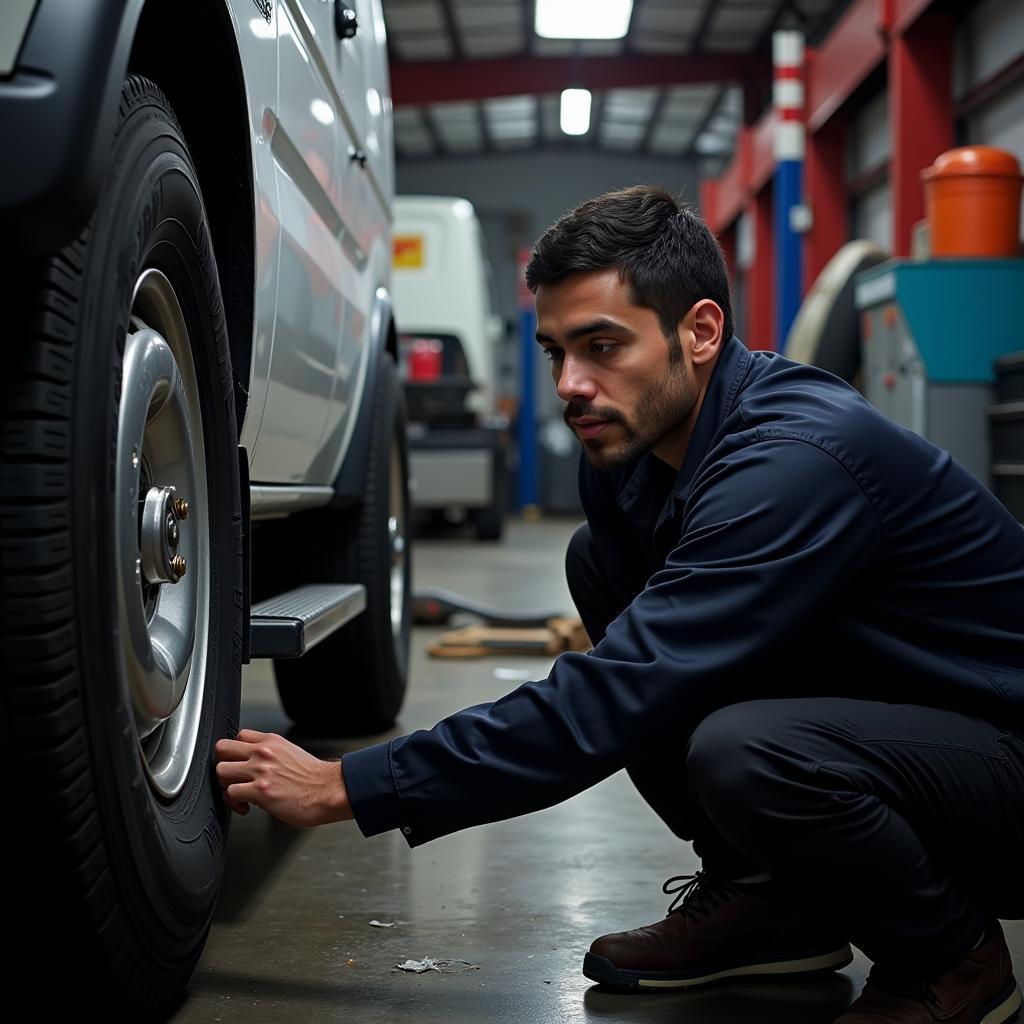 Hankook Tyre Installation in Pakistan