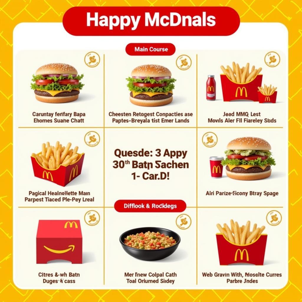 Happy Meal Options in Pakistan