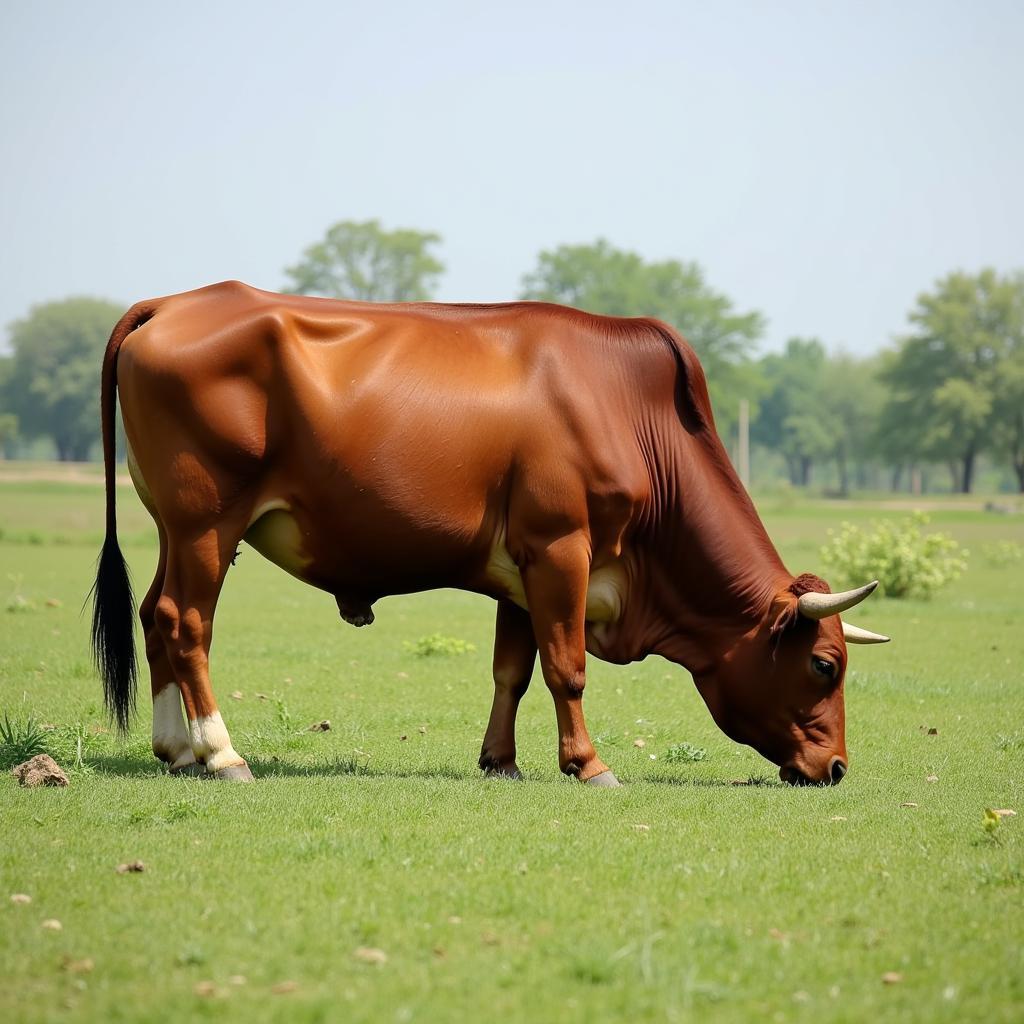 Healthy Bull in Pakistan