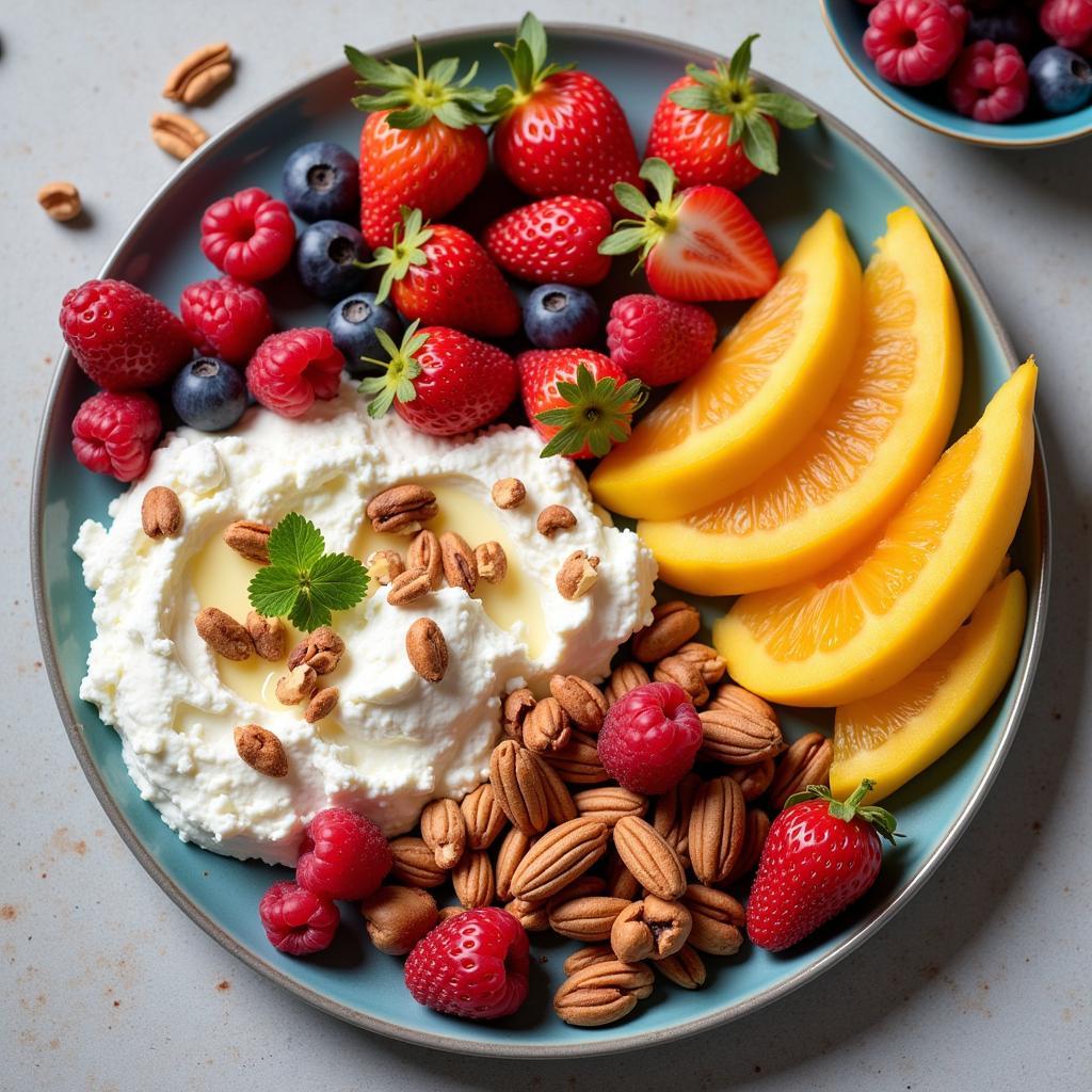 A Healthy Cottage Cheese Breakfast in Pakistan