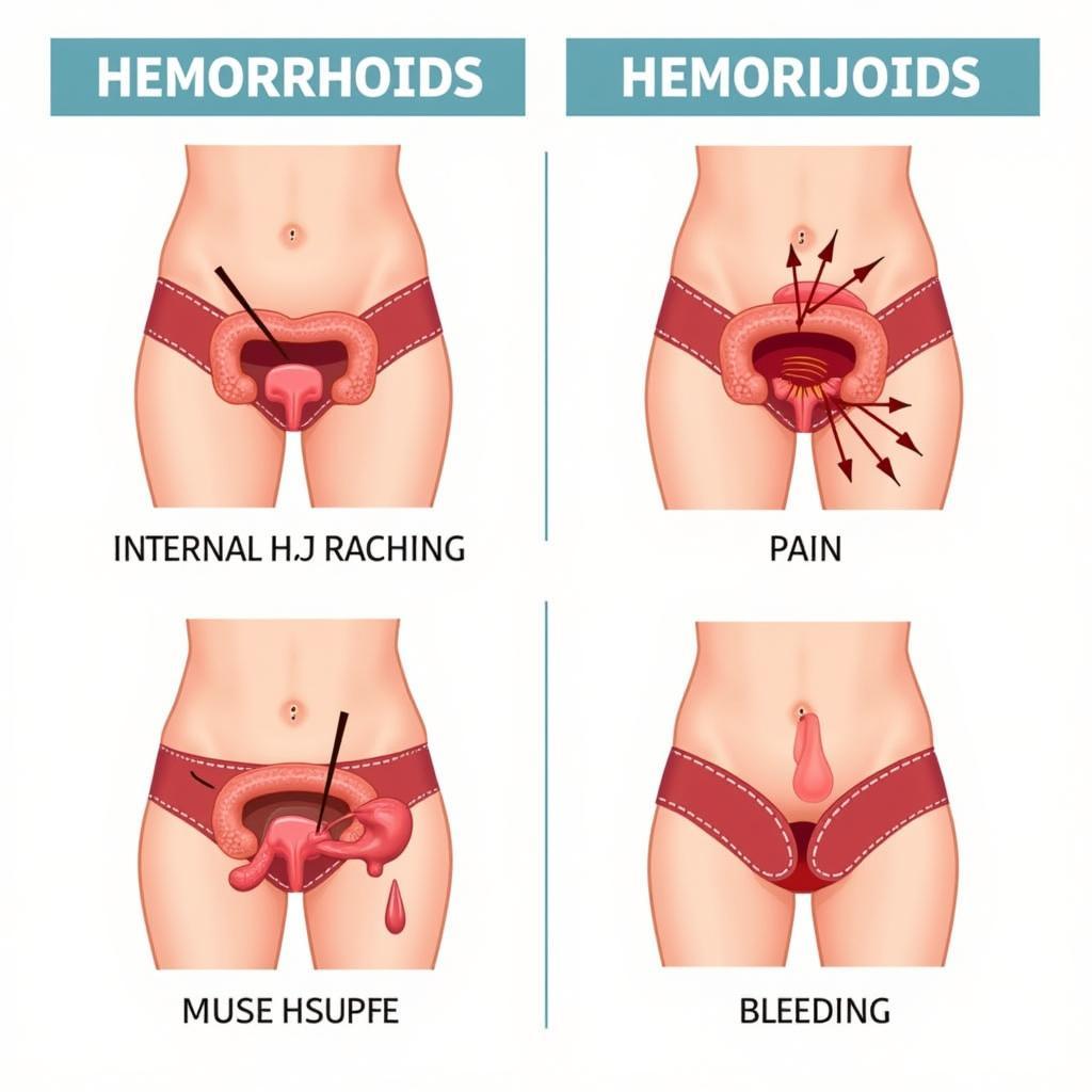 Types and Symptoms of Hemorrhoids