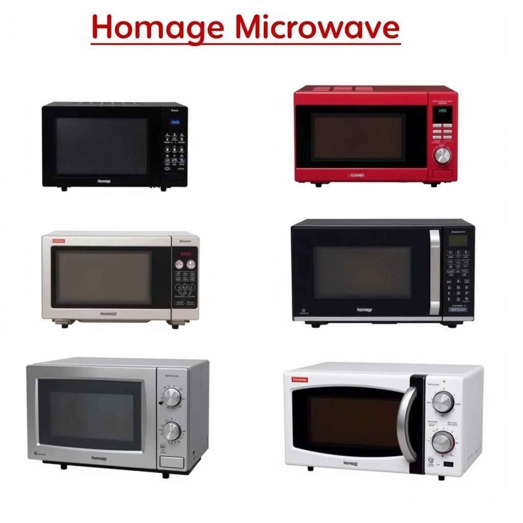 Homage Microwave Models Available in Pakistan