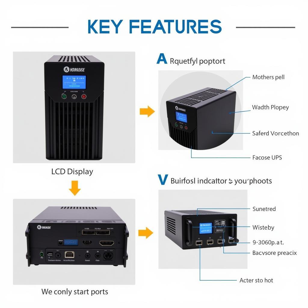 Homage UPS 2000 Watt Key Features