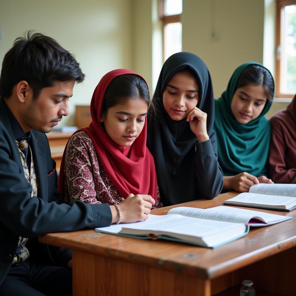 Homeopathy Students in Pakistan Studying