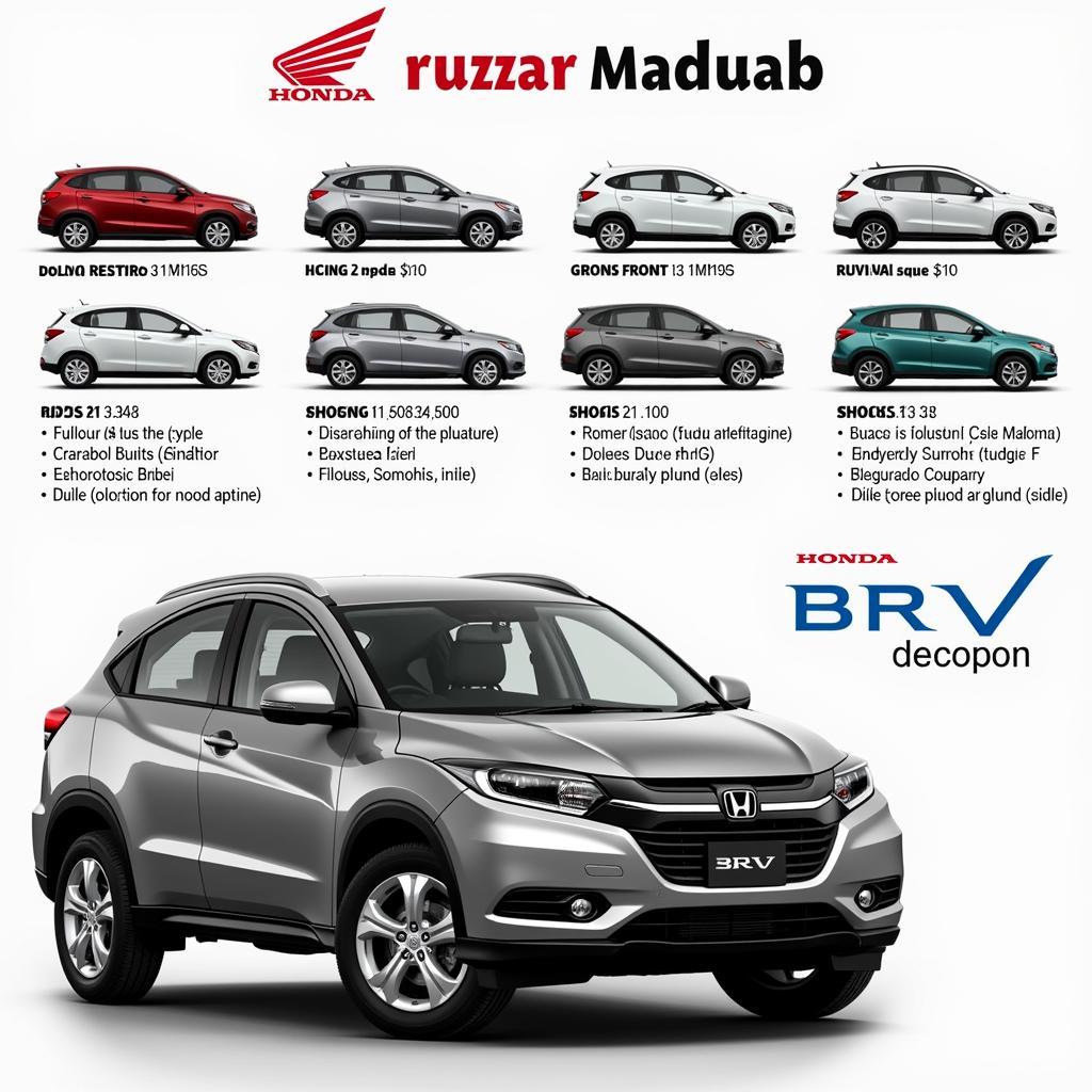 Honda BRV Manual Exterior