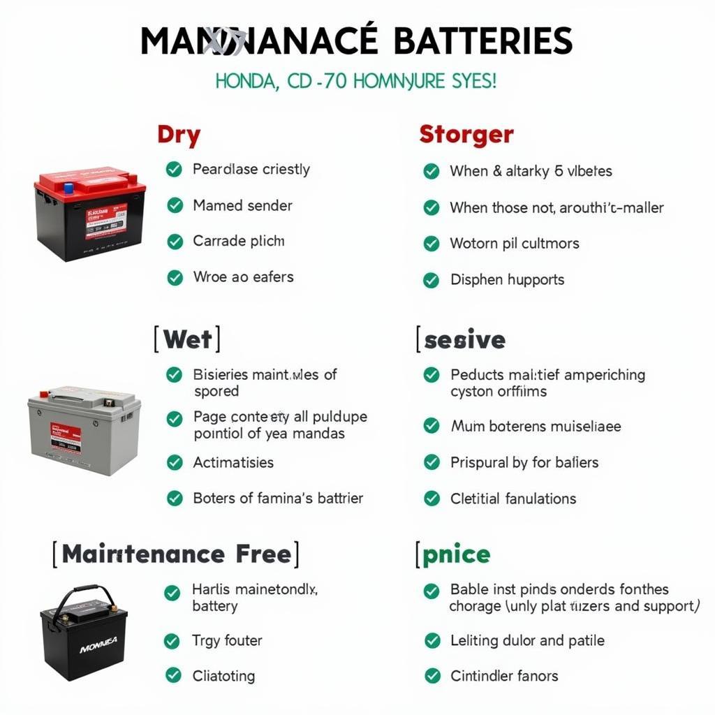 Honda CD 70 Battery Types in Pakistan