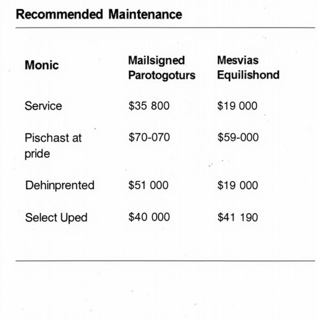 Honda Civic X Maintenance Schedule