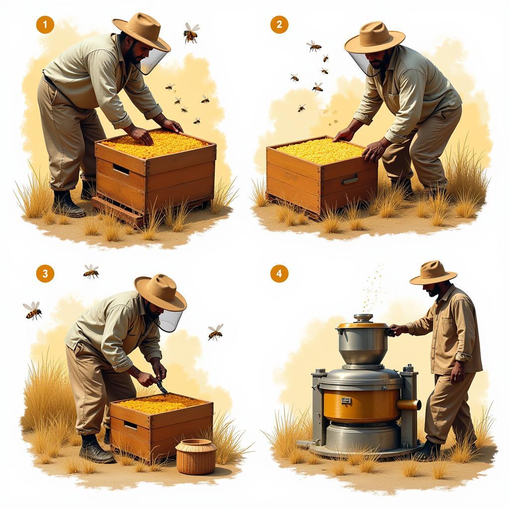 Honey Extraction Process in Pakistan