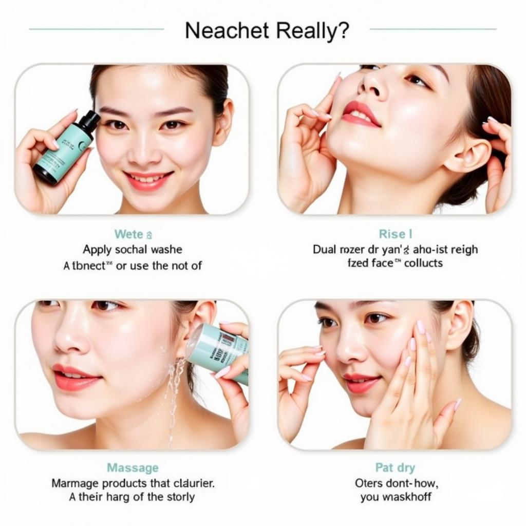 Step-by-step guide on how to use beads face wash effectively