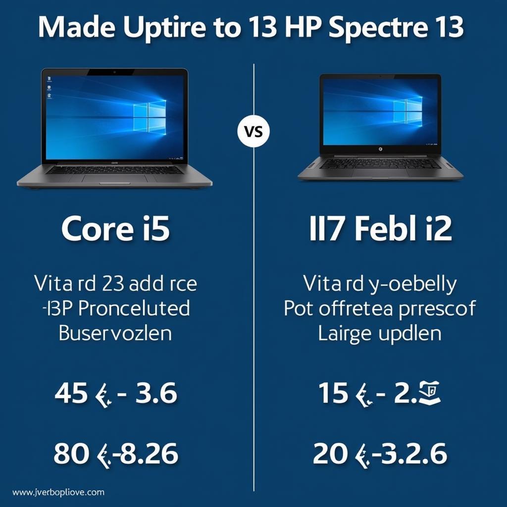 HP Spectre 13 Processor Options