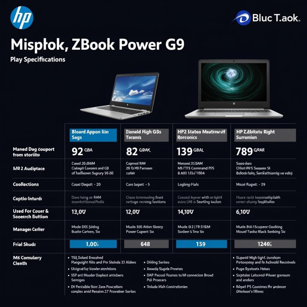 HP ZBook Power G9 Specifications in Pakistan