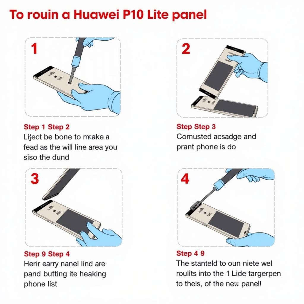 Huawei P10 Lite Panel Replacement Guide