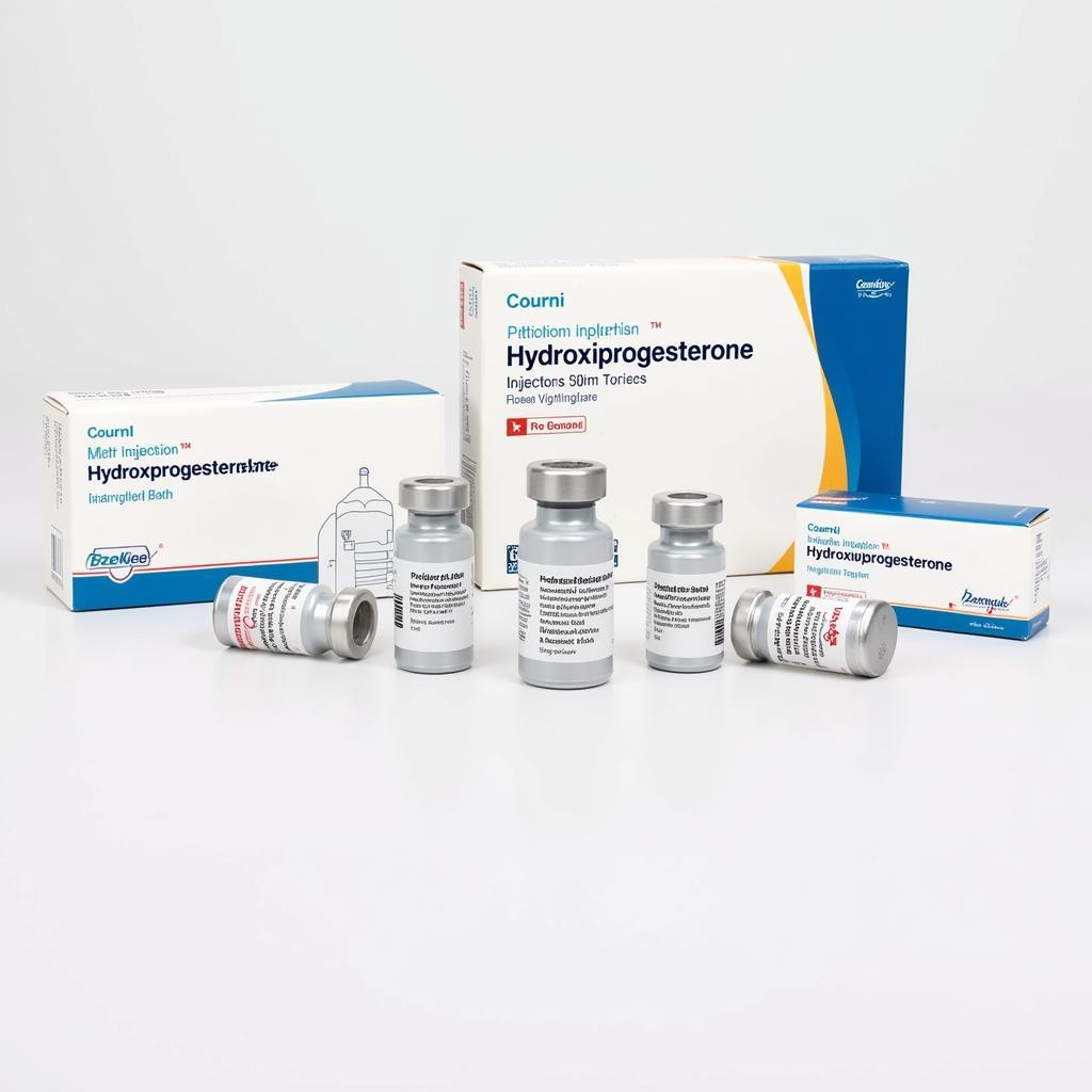 Hydroxyprogesterone Injection Packaging