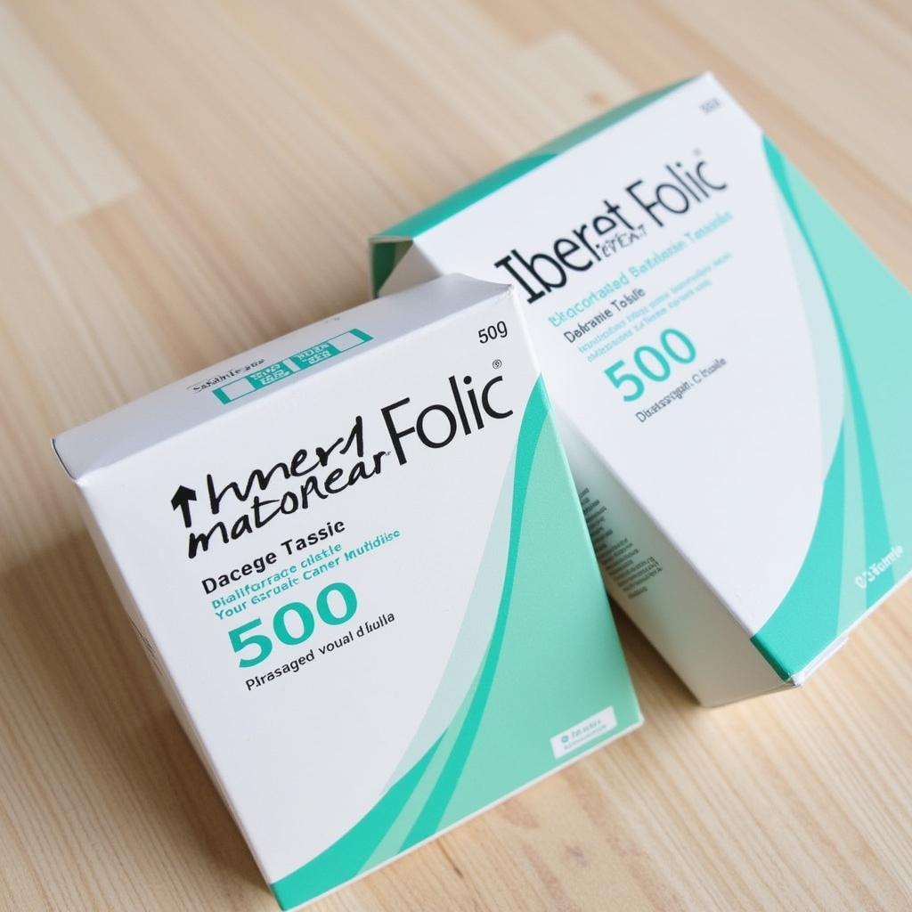 Iberet Folic 500 Packaging