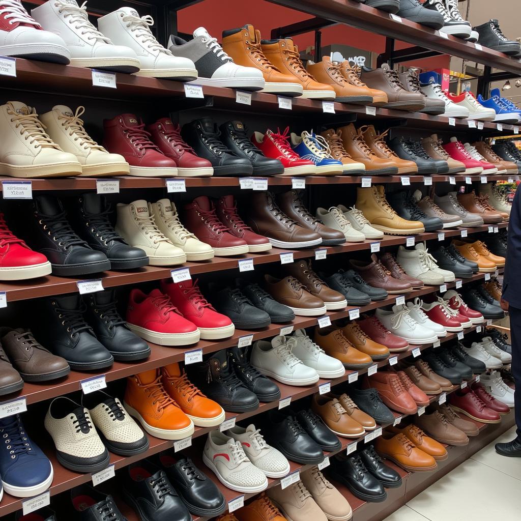 Imported Shoes Brands Display in Pakistan