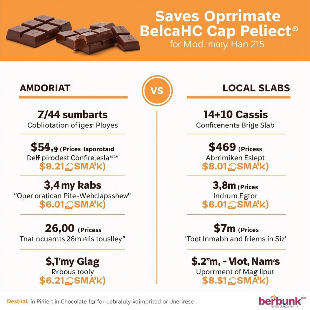 Imported vs. Local Chocolate Slab Prices in Pakistan