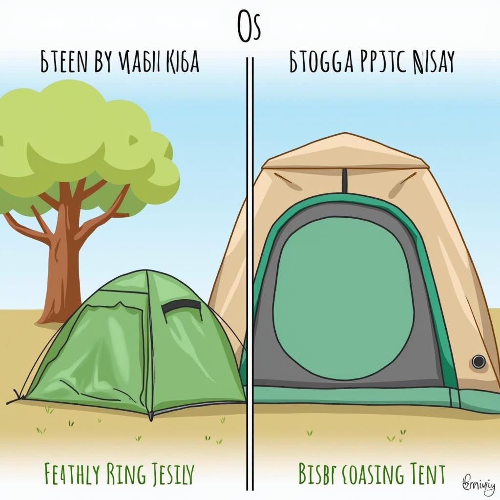 Imported vs. Local Tents in Pakistan