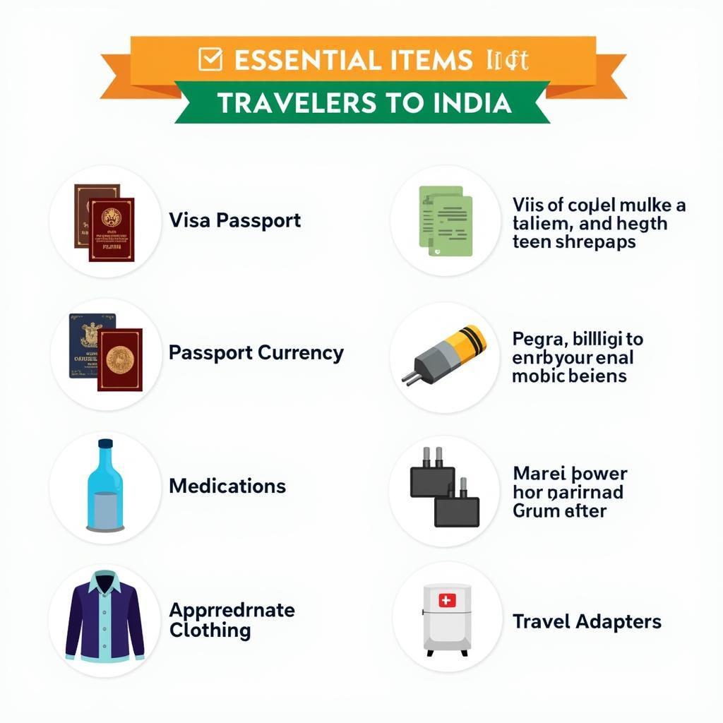 India Travel Essentials Checklist