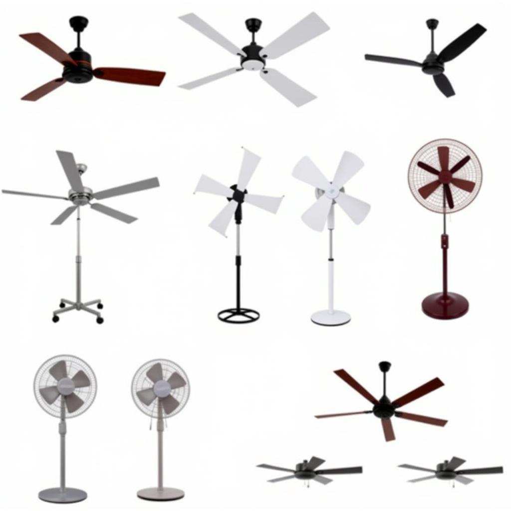 Different Models of Indus AC DC Fans