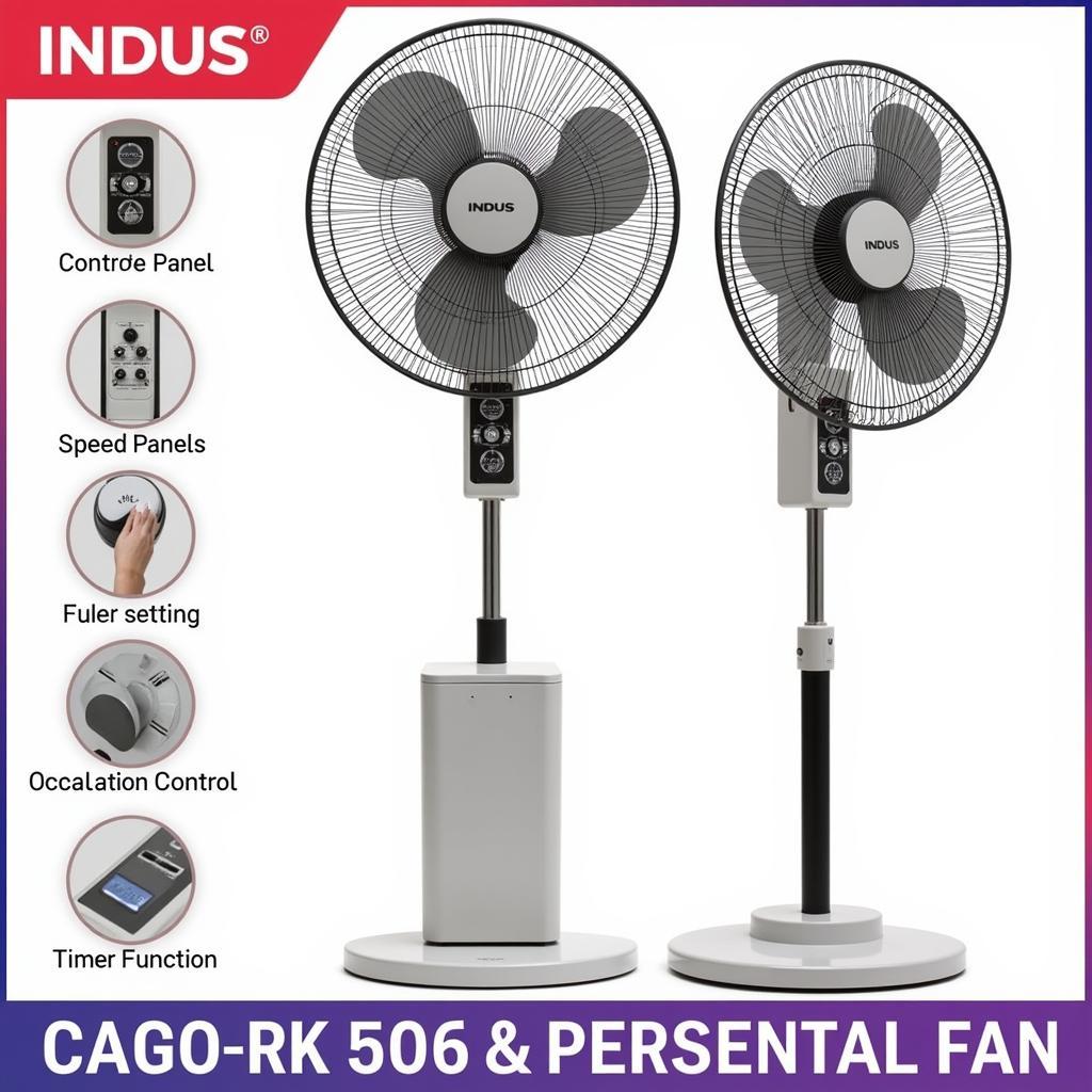 Indus Pedestal Fan Features