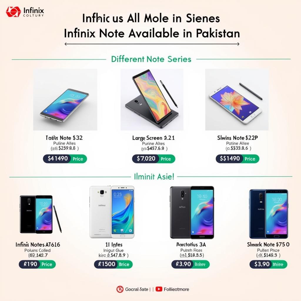 Infinix Note Series in Pakistan