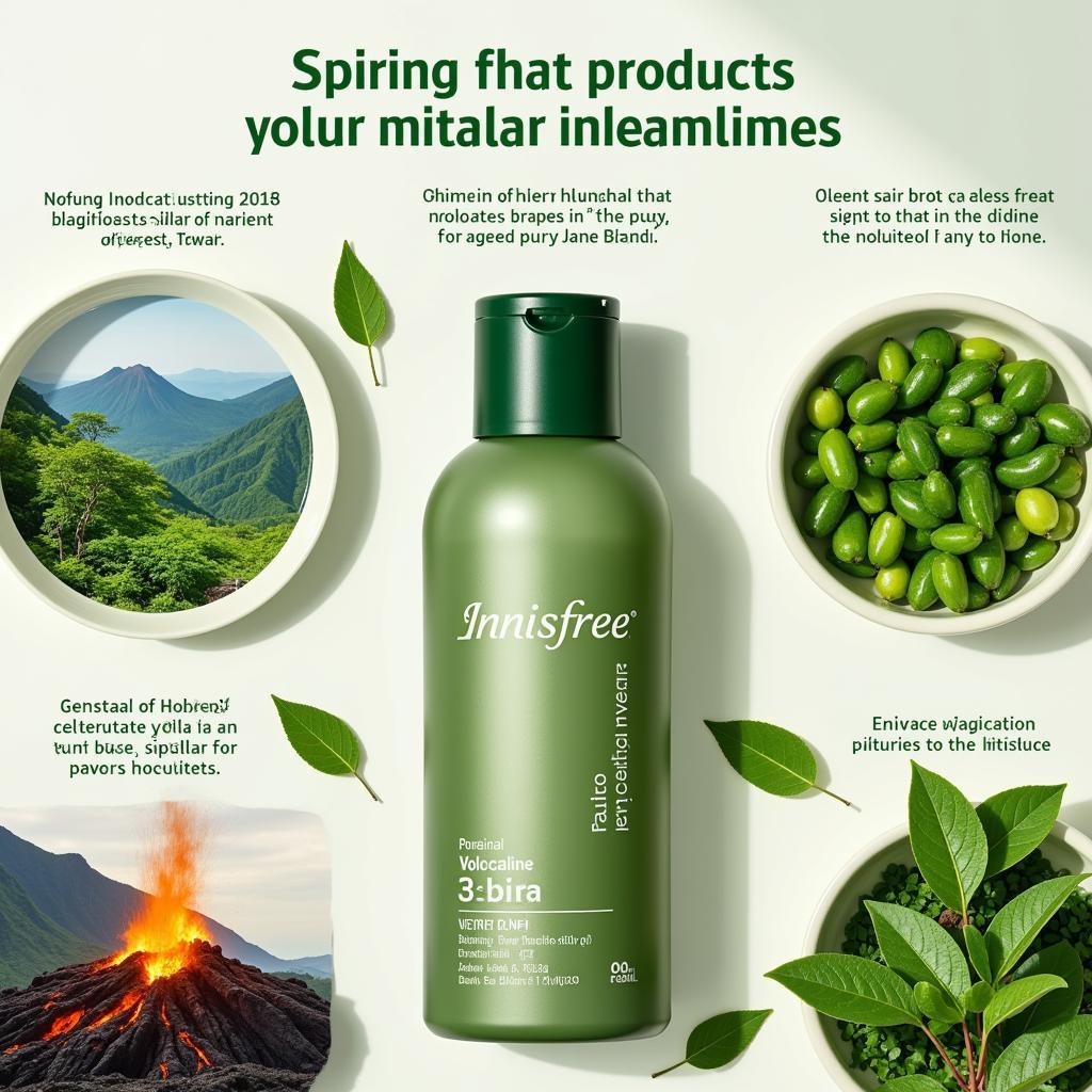 Innisfree's Natural Ingredients from Jeju Island