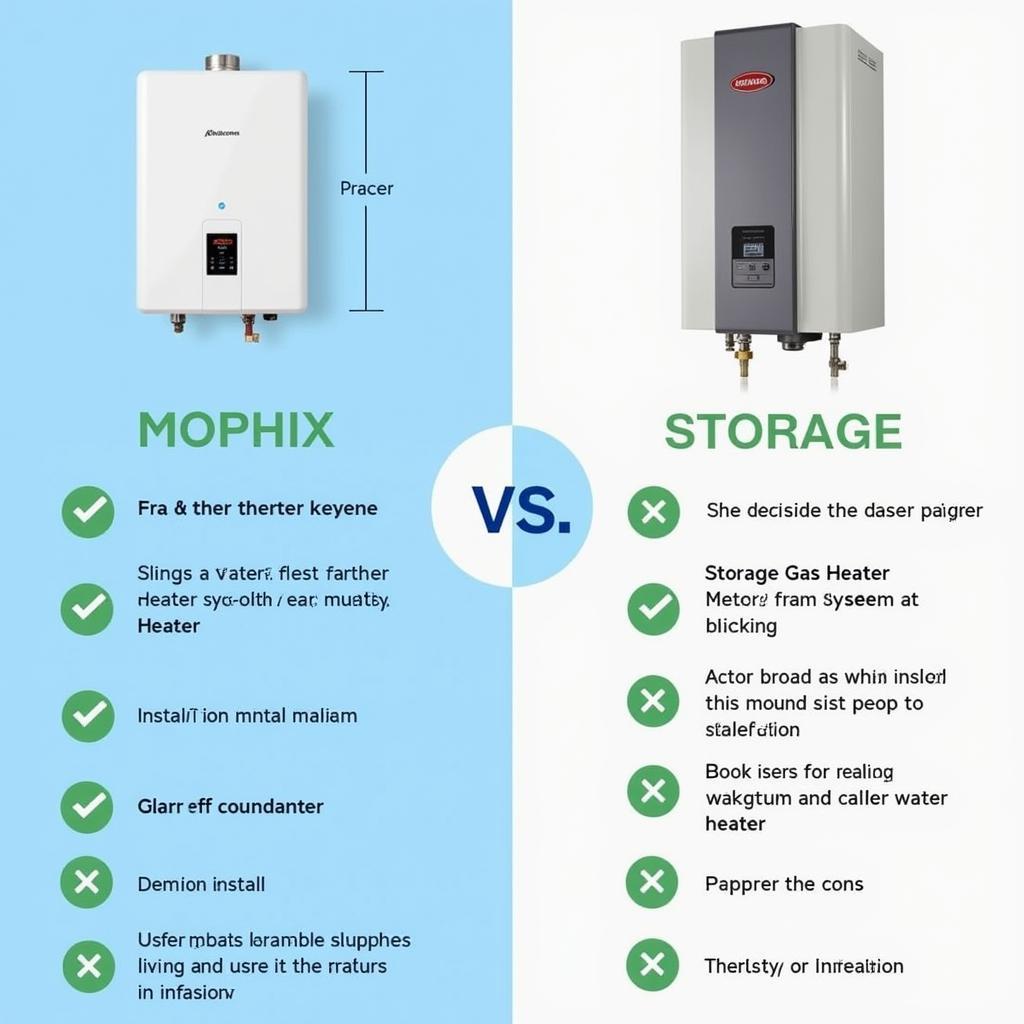 Instant vs. Storage Gas Water Heaters in Pakistan