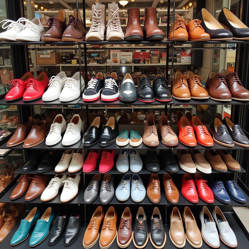 International Shoe Brands Display in Pakistan