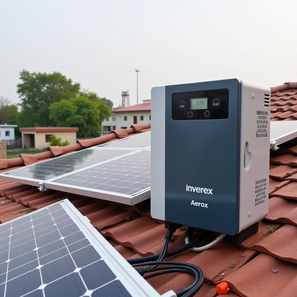 Inverex Aerox 5.2kW Hybrid Inverter in Operation