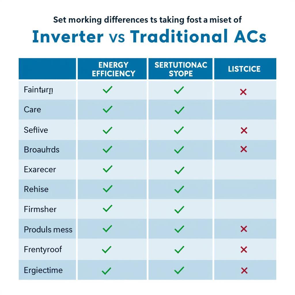 Inverter vs. Traditional AC Comparison